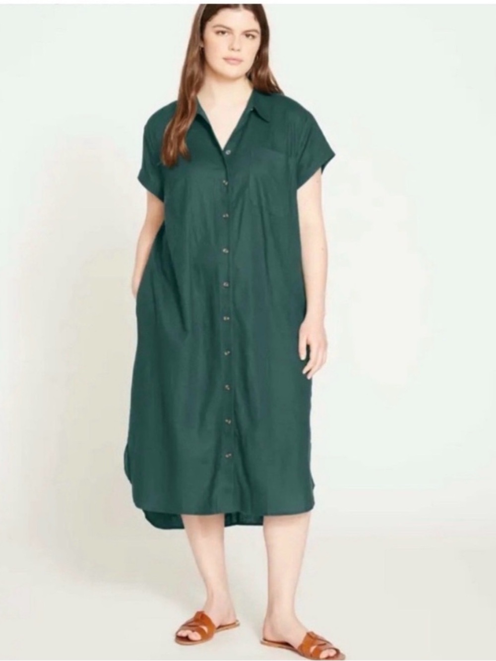 Universal Standard shirt dress